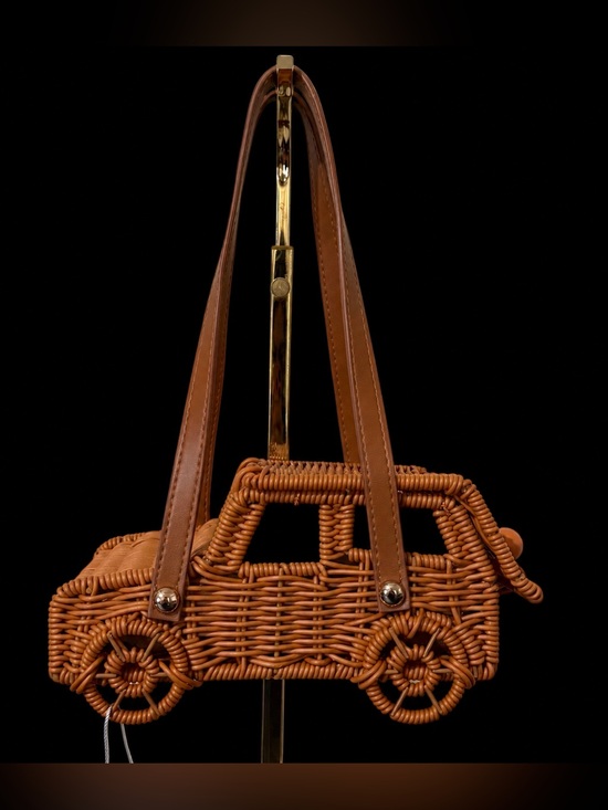 Tommy Bahama Handbags - Tommy Bahama Wicker Jeep Truck Car Woven Handbag Novelty Viral Summer Purse Bag